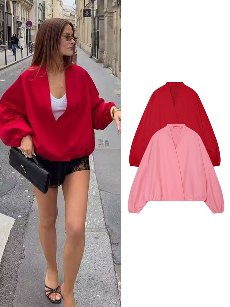 Women'S Fashion Bomber Jacket - TFMLN Women Short Bomber Jacket Chic