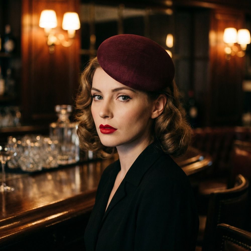 Women'S Fashion In The 1920S - Fashion Solid Color Fascinator Base Headpiece