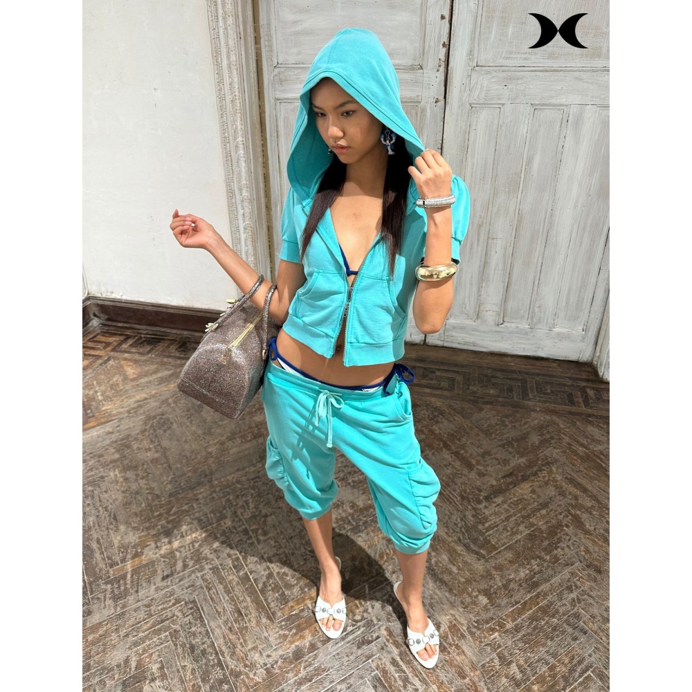 Women Fashion Nova - American street spice girl style short-sleeved