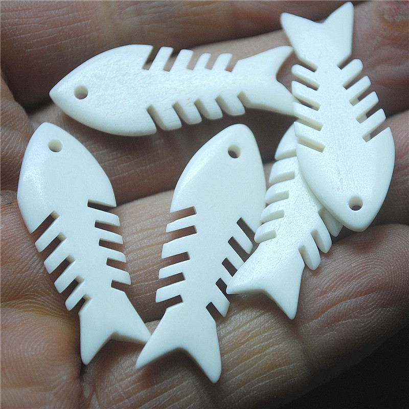 5PCS New White Bone Pendants 3 - огляд і ціна Women Fashion Nz