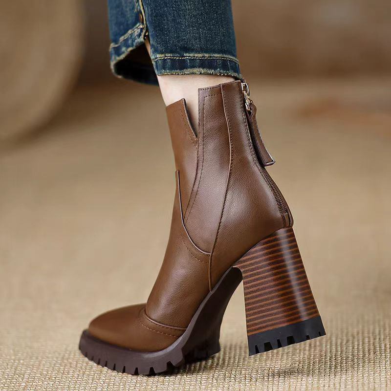 Oulylan Thick High-heeled Wome - огляд і ціна Women'S Fashion Boots