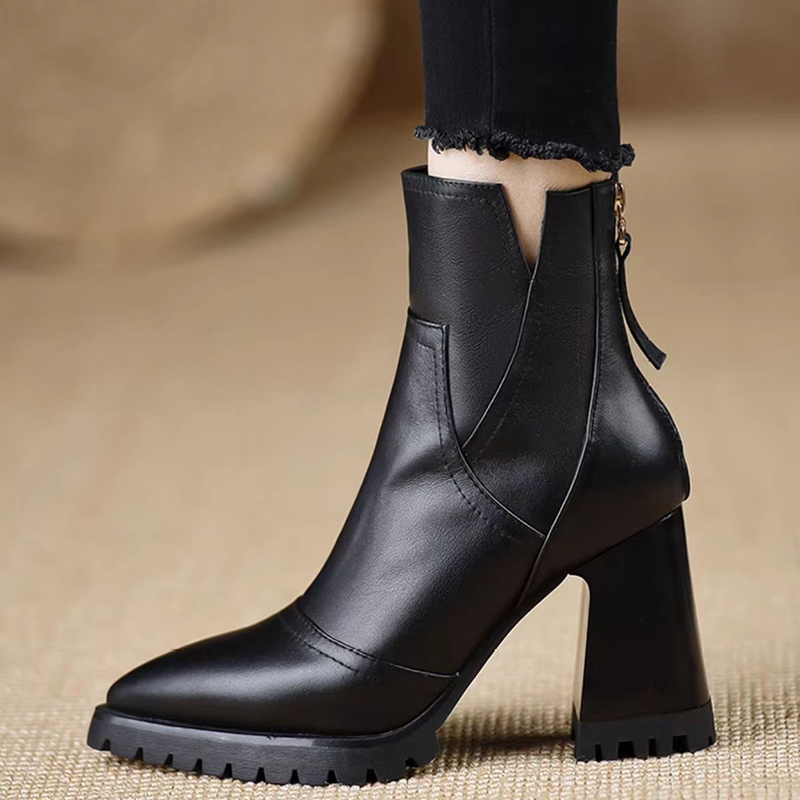 Oulylan Thick High-heeled Wome - огляд і ціна Women'S Fashion Boots