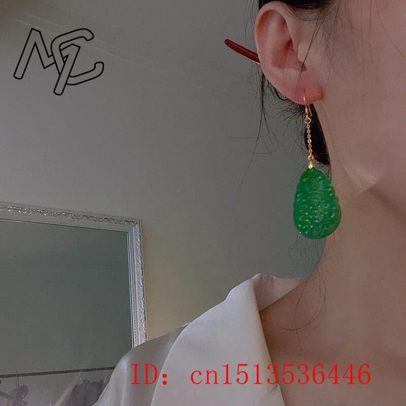 925 Silver Natural Green Jade  - огляд і ціна Women Fashion Jewellery