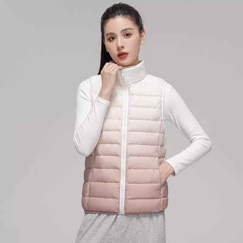 Women Fashion Gradient Ultra L - огляд і ціна Puffer Vest Fashion Women