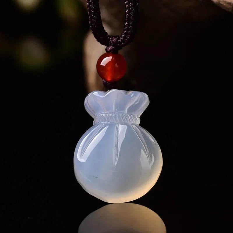 Natural Agate Blessing Bag Pen - огляд і ціна Women Fashion Jewellery