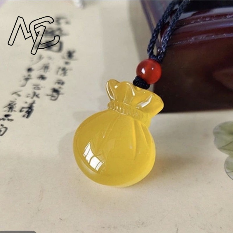 Natural Agate Blessing Bag Pen - огляд і ціна Women Fashion Jewellery