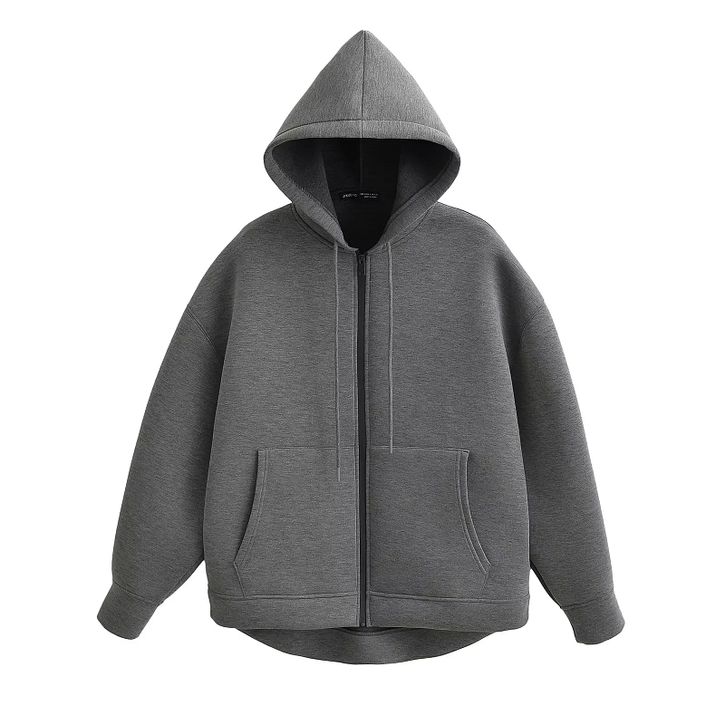 HXAO Grey Women's Outerwears B - огляд і ціна Women'S Fashion Bomber Jacket