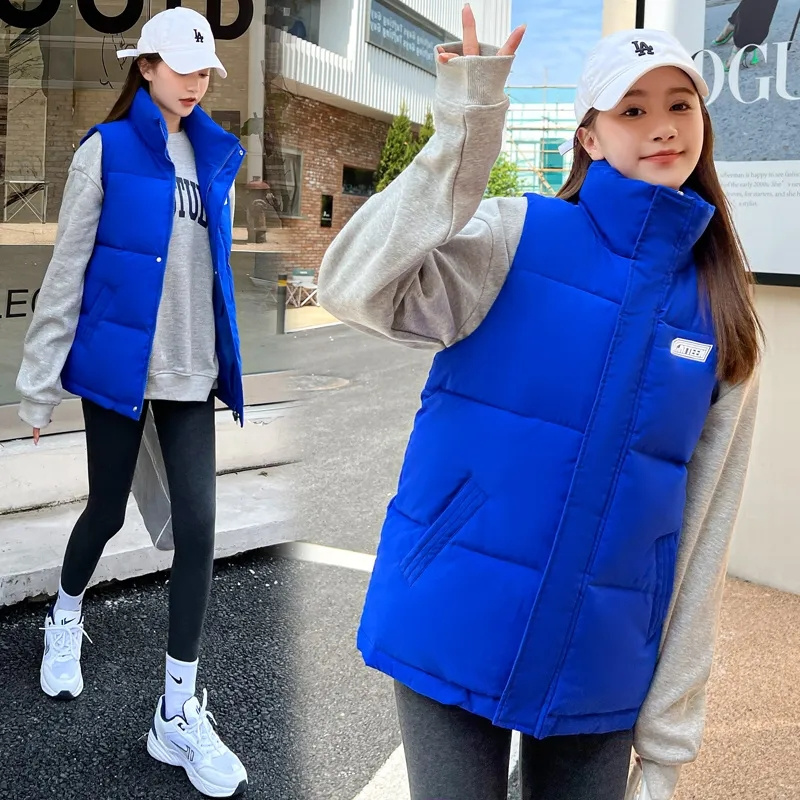 Fall Winter Warm Cropped Vest  - огляд і ціна Puffer Vest Fashion Women