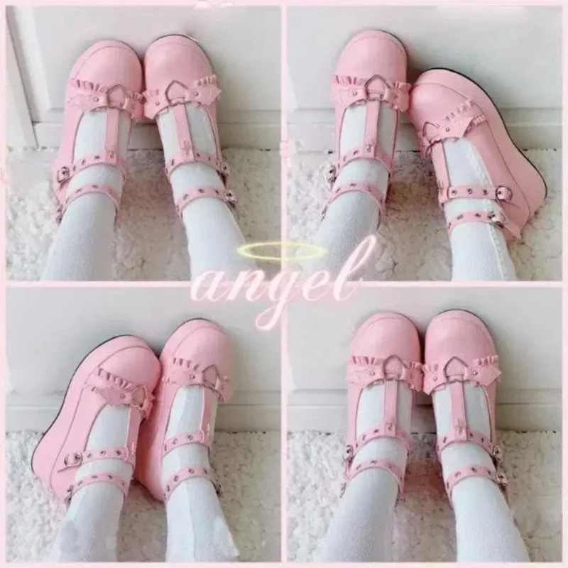 New Sweet Heart Buckle Wedges  - огляд і ціна Women Fashion Nova