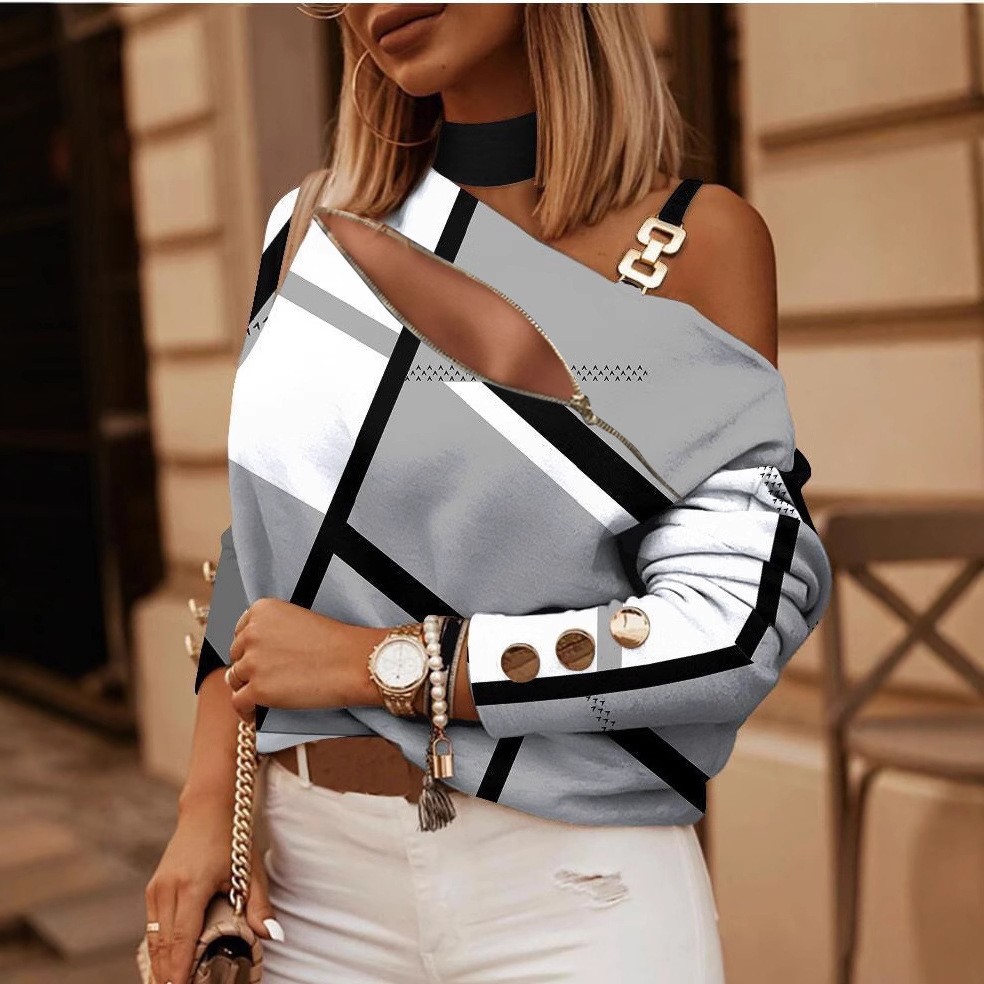 Women's Off Shoulder Blouse wi - огляд і ціна Women Fashion Blouse