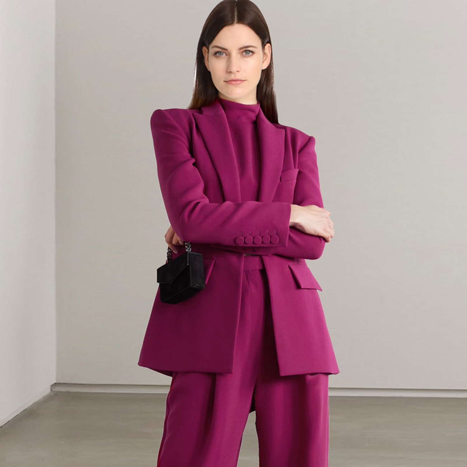 Allingentle Red Lapel Women's  - огляд і ціна Women'S Fashion Blazer