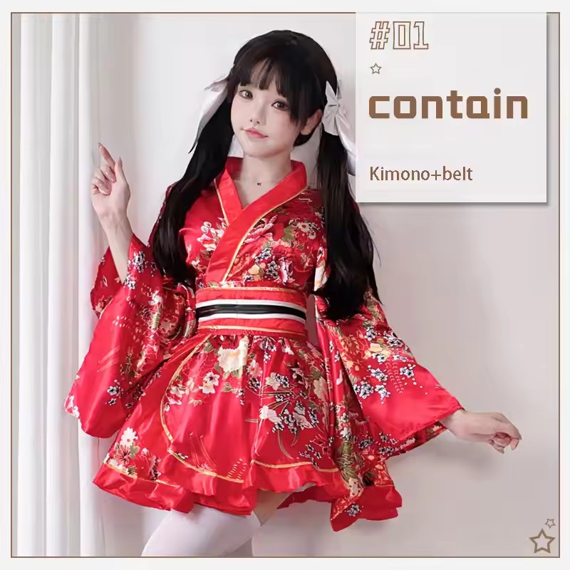 Japanese Modified Kimono Dress - огляд і ціна Women'S Fashion Kimono