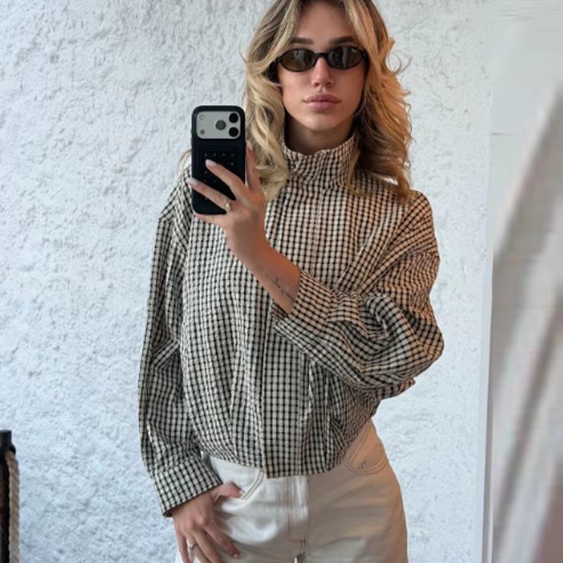 Plaid Bomber Jacket Women Demi - огляд і ціна Women'S Fashion Bomber Jacket