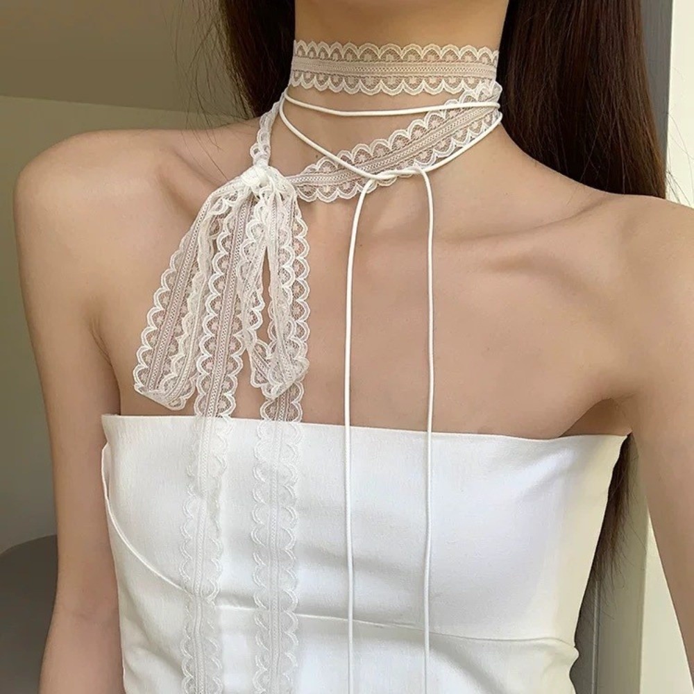 Sweet Gothic Lace Choker Stack - огляд і ціна Women'S Fashion Layering
