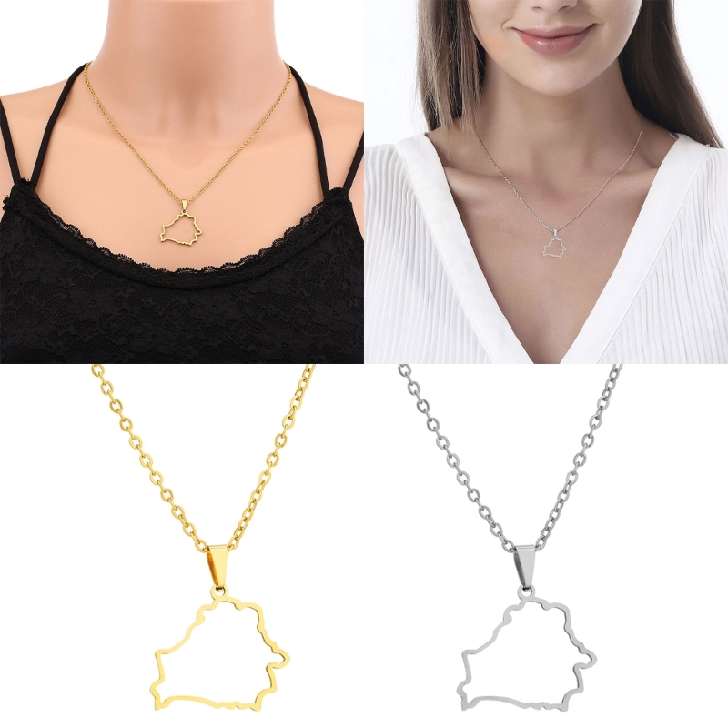 New Belarus Map Pendant Neckla - огляд і ціна Women'S Fashion Guide