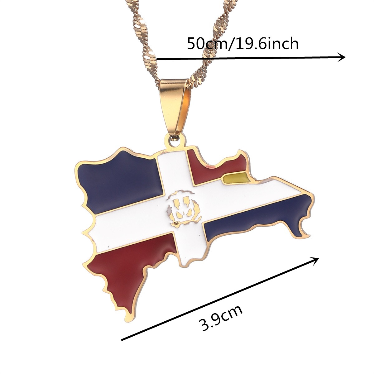 Dominican Republic Map Pendant - огляд і ціна Women'S Fashion Guide