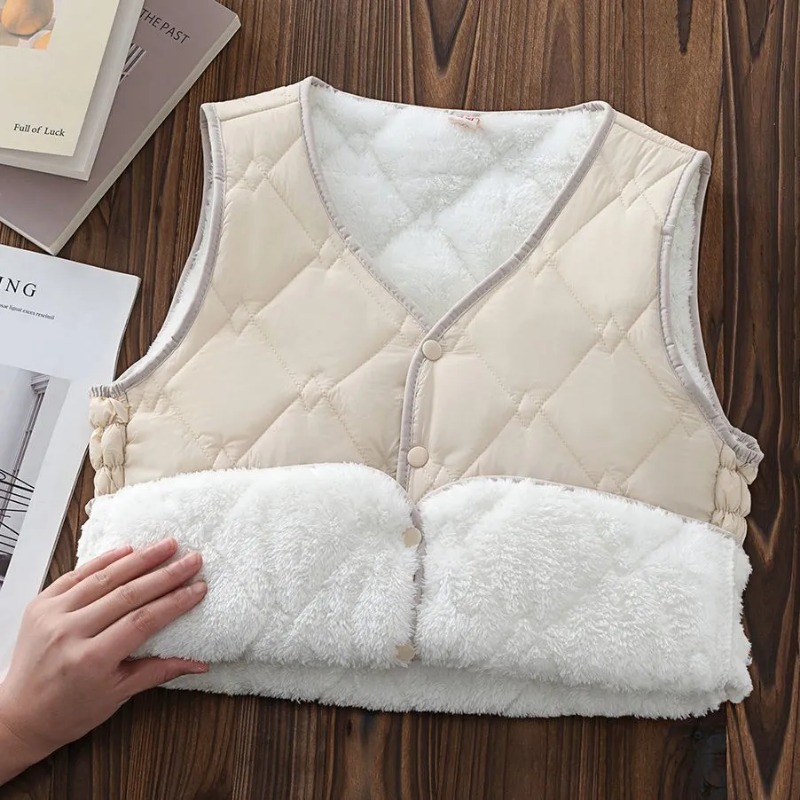 Vintage Women Lace-up V-neck S - огляд і ціна Puffer Vest Fashion Women