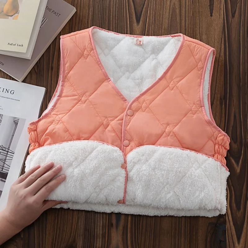 Vintage Women Lace-up V-neck S - огляд і ціна Puffer Vest Fashion Women