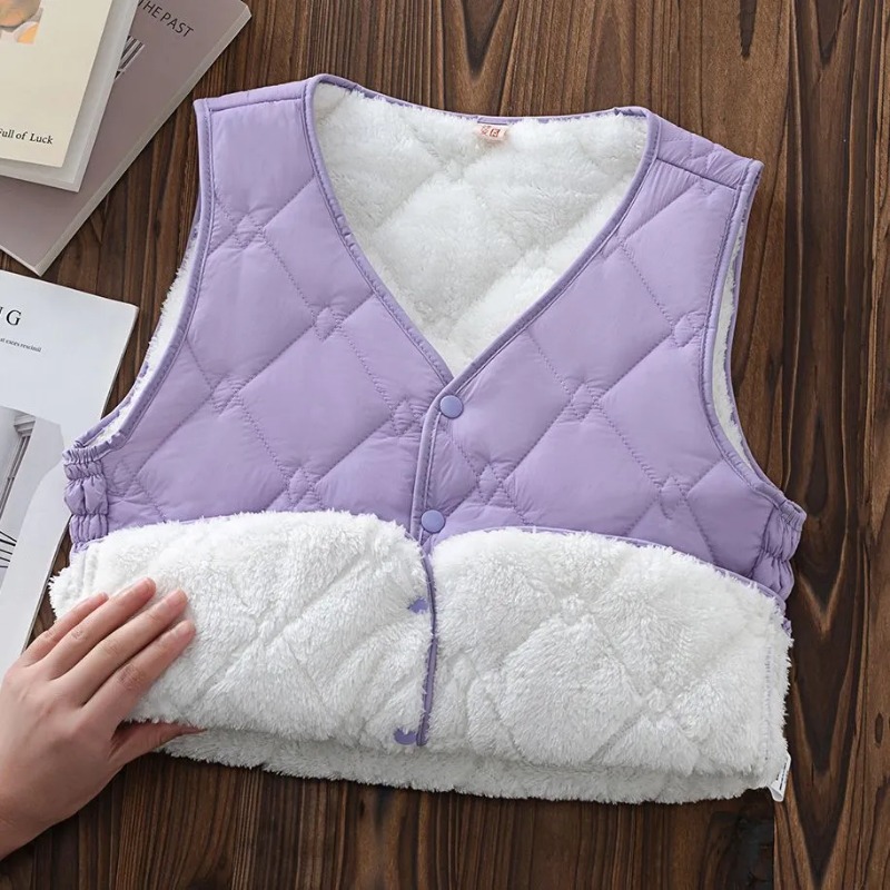Vintage Women Lace-up V-neck S - огляд і ціна Puffer Vest Fashion Women