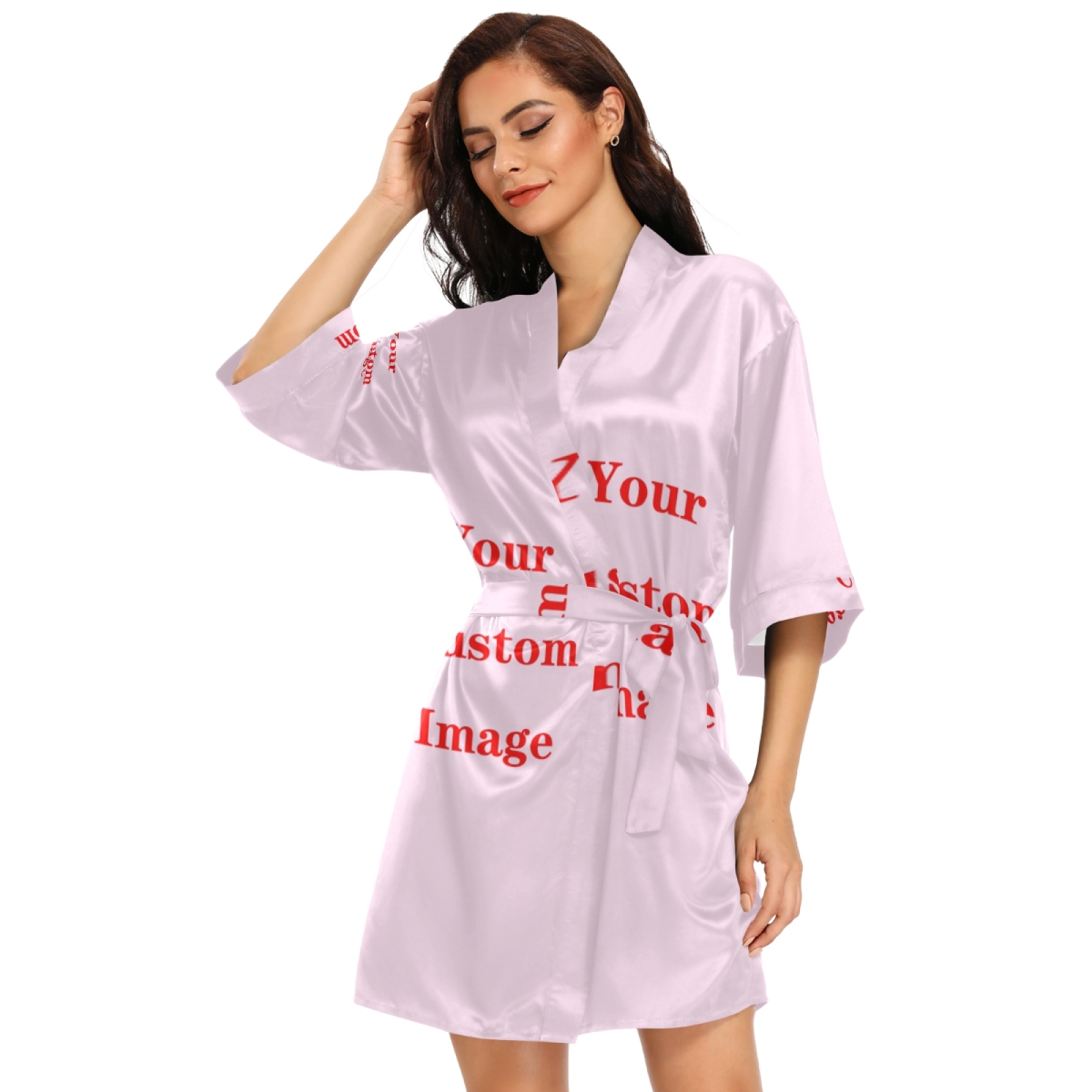 Fashion Satin Robe Long Women  - огляд і ціна Women'S Fashion Dresses Images