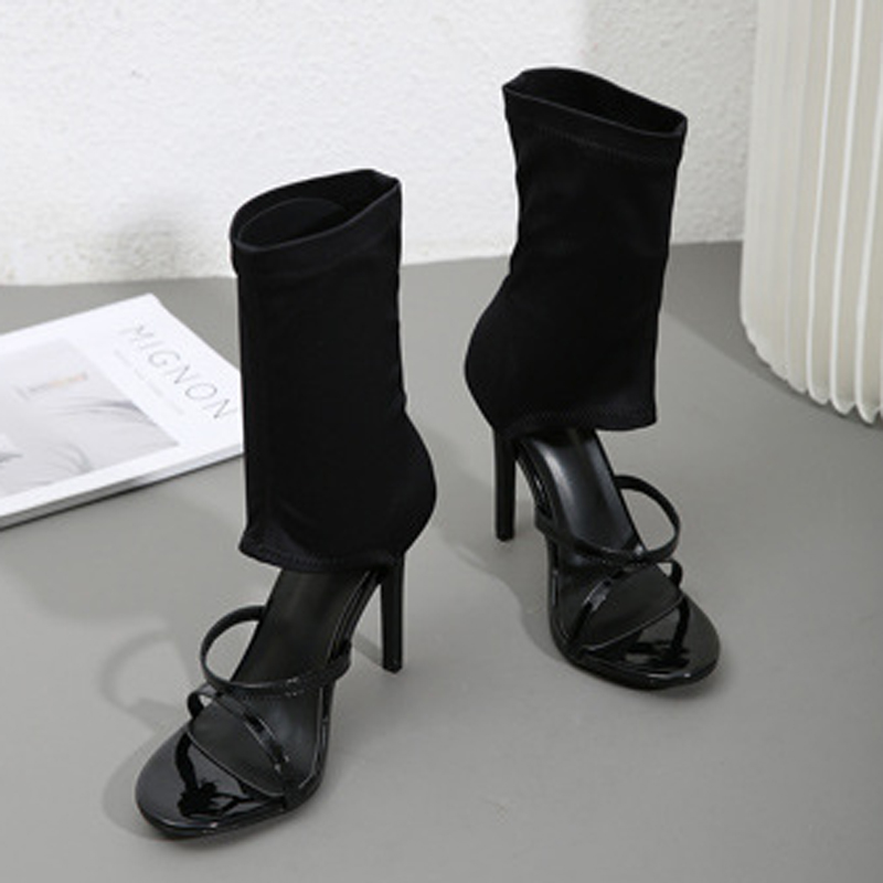 Fashion High Top Elastic Fabri - огляд і ціна Women'S Fashion Boots