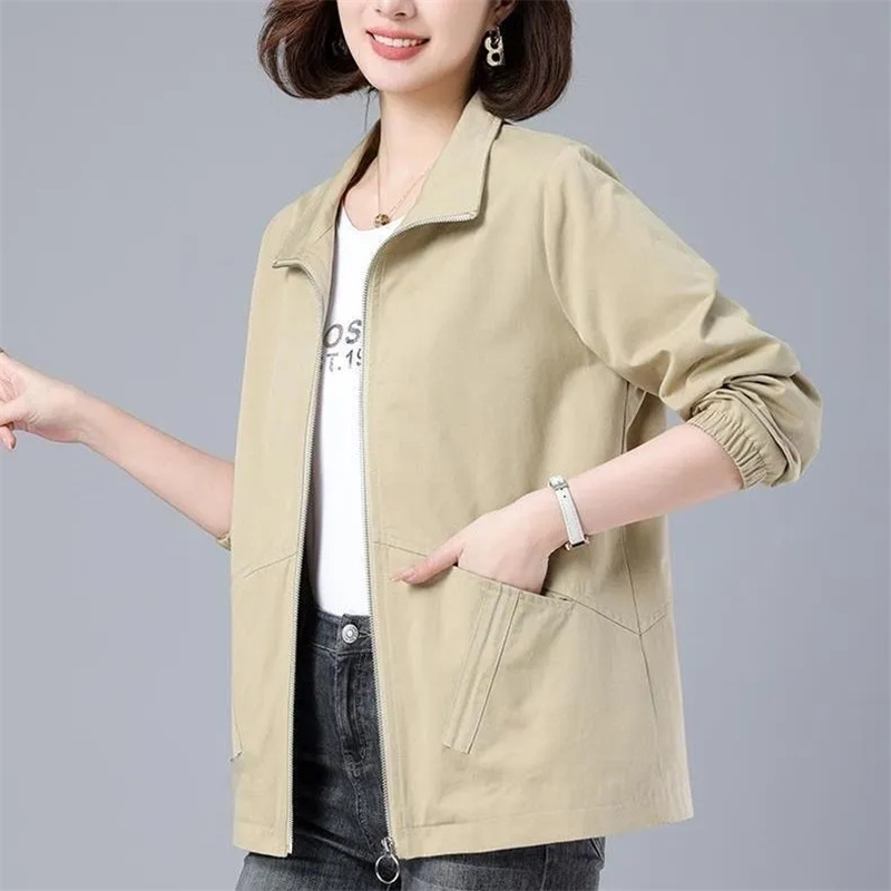 Fashion 2025 New Windbreaker J - огляд і ціна Women'S Fashion Bomber Jacket