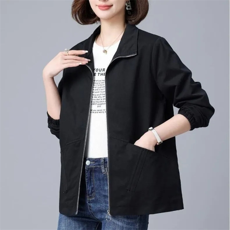 Fashion 2025 New Windbreaker J - огляд і ціна Women'S Fashion Bomber Jacket