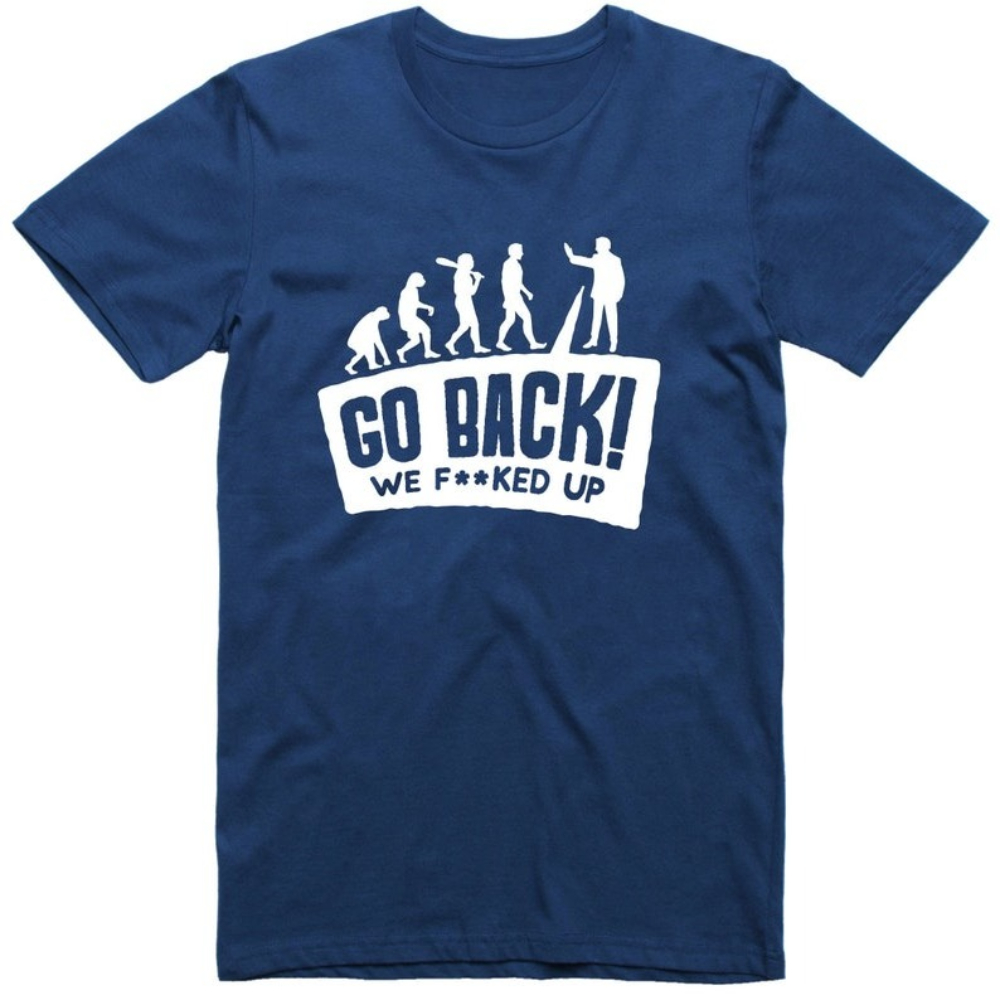 Mens Funny T Shirt Evolution G - огляд і ціна Women Fashion Evolution
