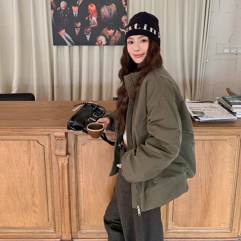 Bomber Jackets Womens Jacket H - огляд і ціна Sherpa Coat Women