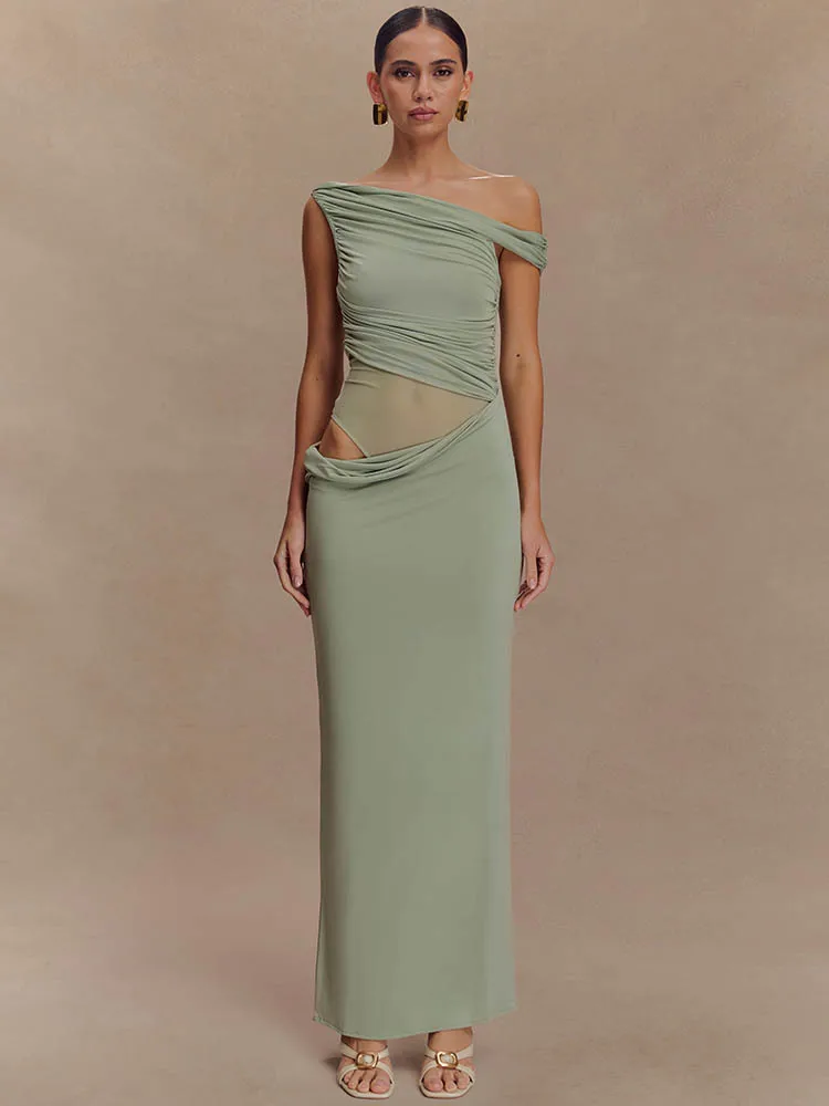 One Shoulder Slinky Sexy Maxi  - огляд і ціна Women'S Fashion In 1920