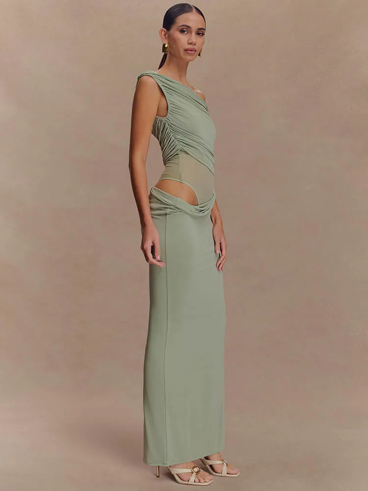 One Shoulder Slinky Sexy Maxi  - огляд і ціна Women'S Fashion In 1920