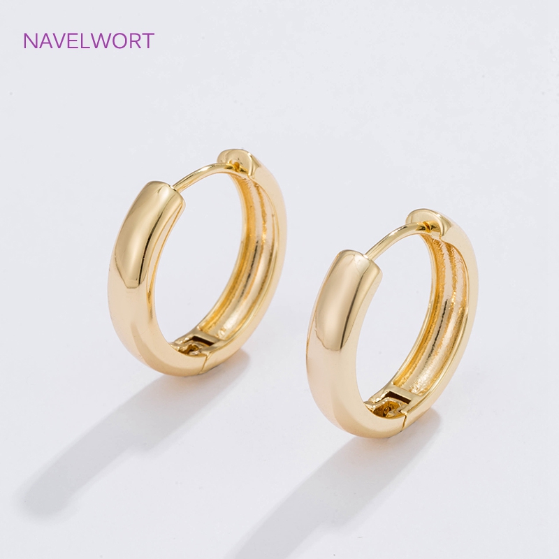6 Sizes Gold Plated Circle Hoo - огляд і ціна Women Fashion Jewellery