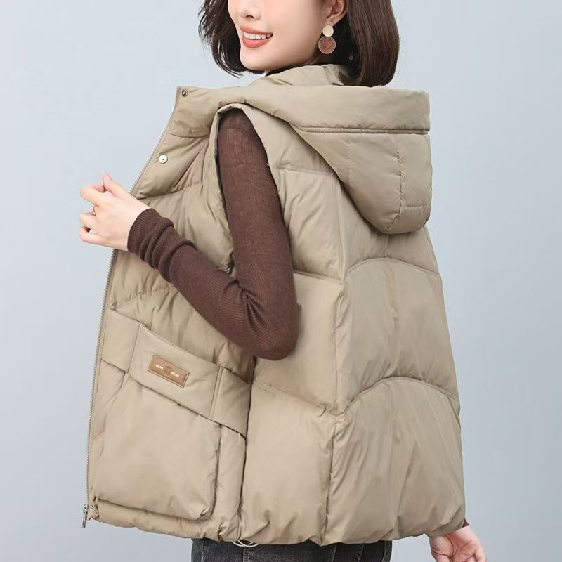 Winter 2026 Fashionable Oversi - огляд і ціна Puffer Vest Fashion Women