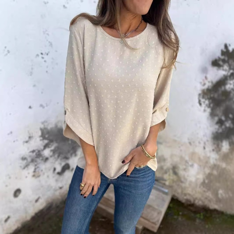 Women Swiss Dot Jacquard Blous - огляд і ціна Women Fashion Blouse