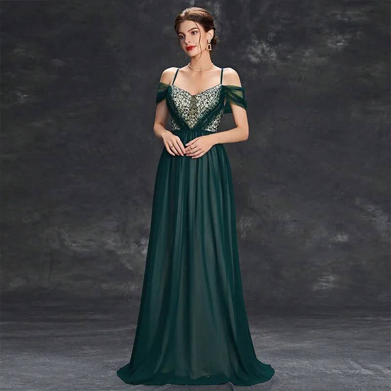 Dress Spring New Evening Long  - огляд і ціна Women'S Fashion Dresses Images