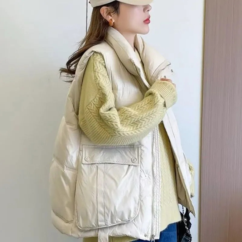 Autumn Winter Lady Fashion Puf - огляд і ціна Puffer Vest Fashion Women