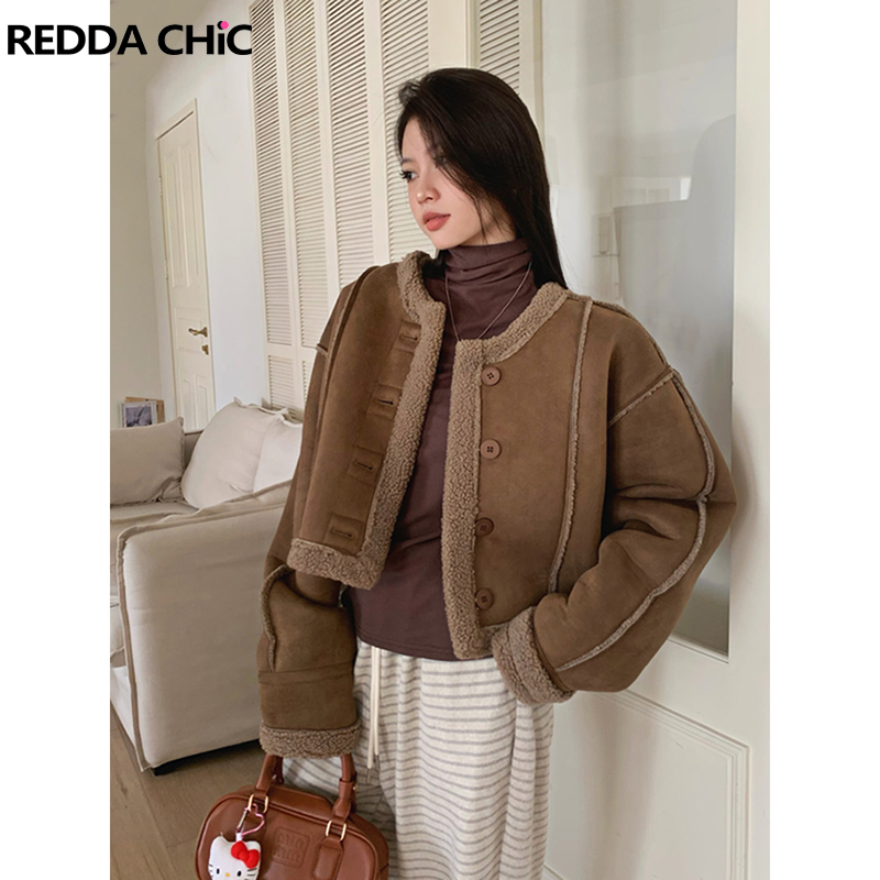 REDDACHiC Women Sherpa Fleece  - огляд і ціна Sherpa Coat Women