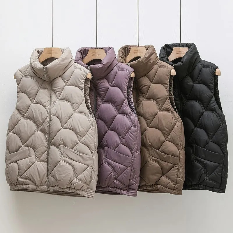 2025 New Puff Vest Women Winte - огляд і ціна Puffer Vest Fashion Women