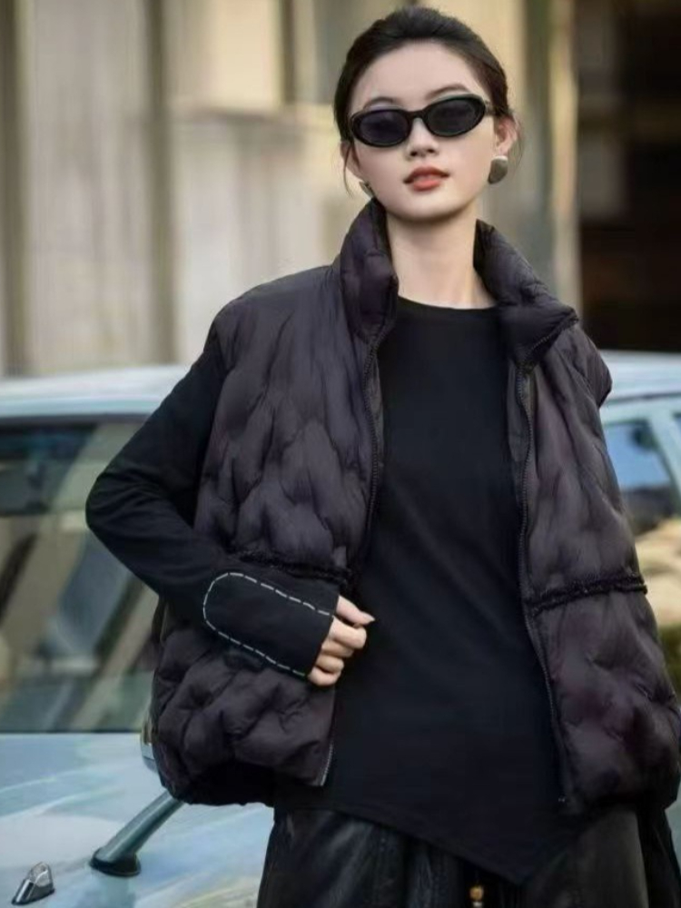 Fashion Y2k Down Vest Women Wi - огляд і ціна Puffer Vest Fashion Women