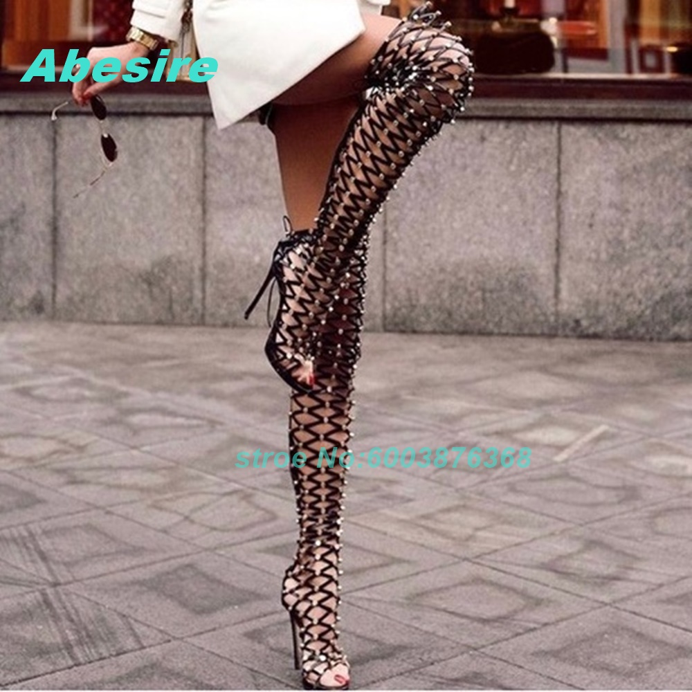 Rivet Patchwork Cross-Tied Zip - огляд і ціна Women'S Fashion Boots