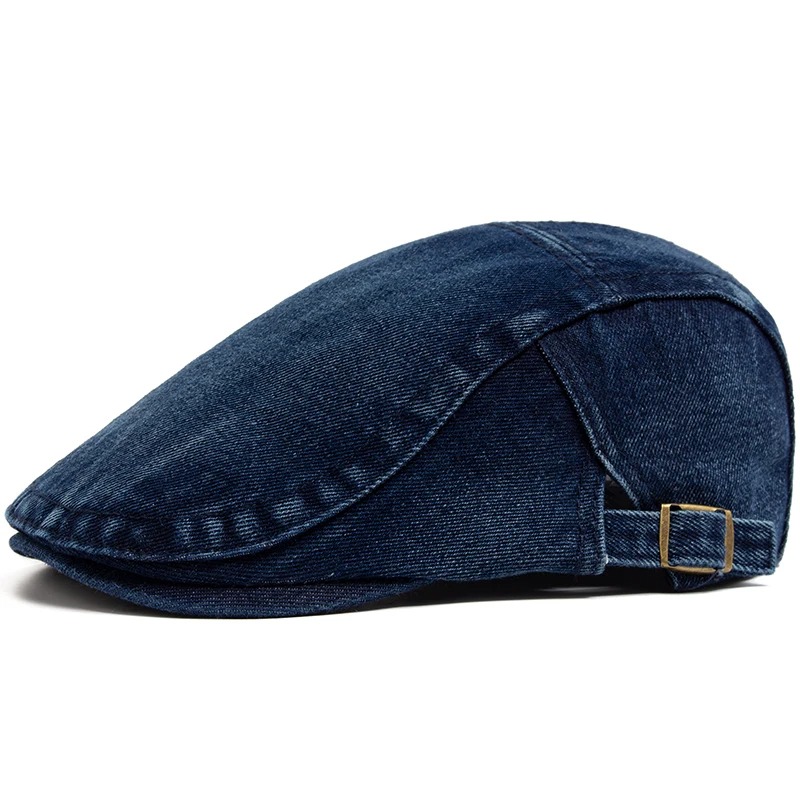 Adjustable Denim Cotton Beret  - огляд і ціна Women Fashion Nz