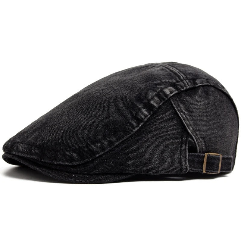 Adjustable Denim Cotton Beret  - огляд і ціна Women Fashion Nz