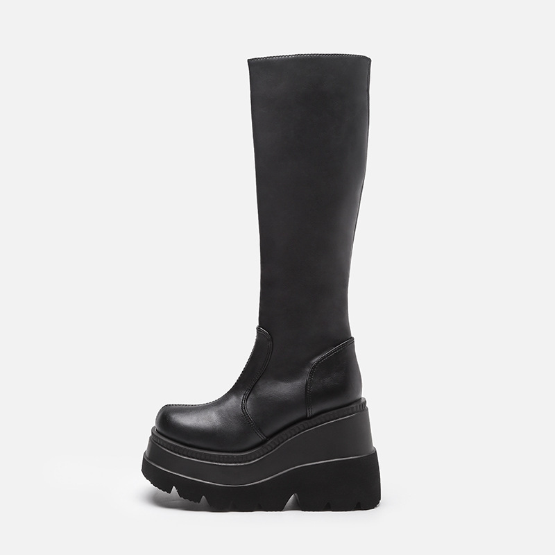 Women's Platform Boots Punk Mi - огляд і ціна Women'S Fashion Knee High Boots