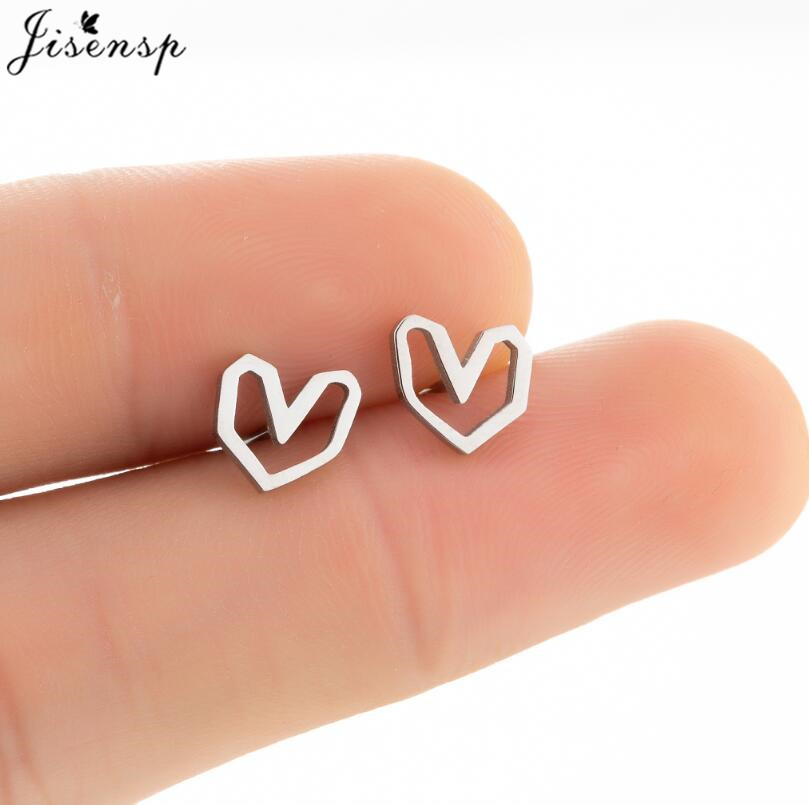 2026 Tiny Heart Earrings Stud  - огляд і ціна Women'S Day Fashion Show