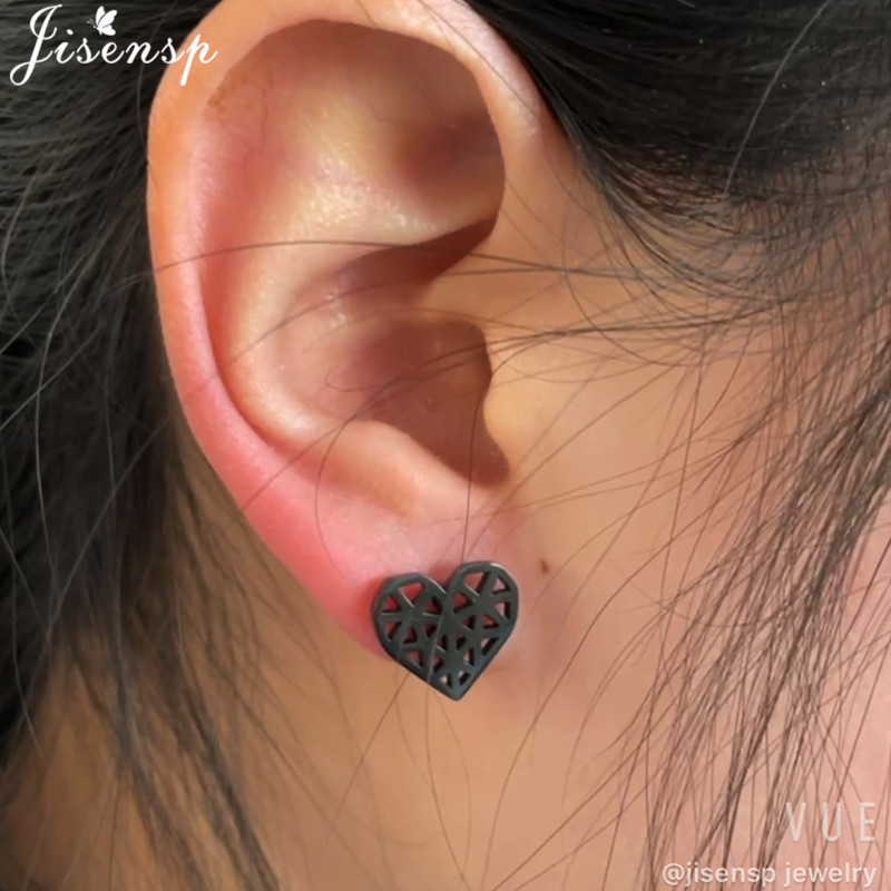2026 Tiny Heart Earrings Stud  - огляд і ціна Women'S Day Fashion Show