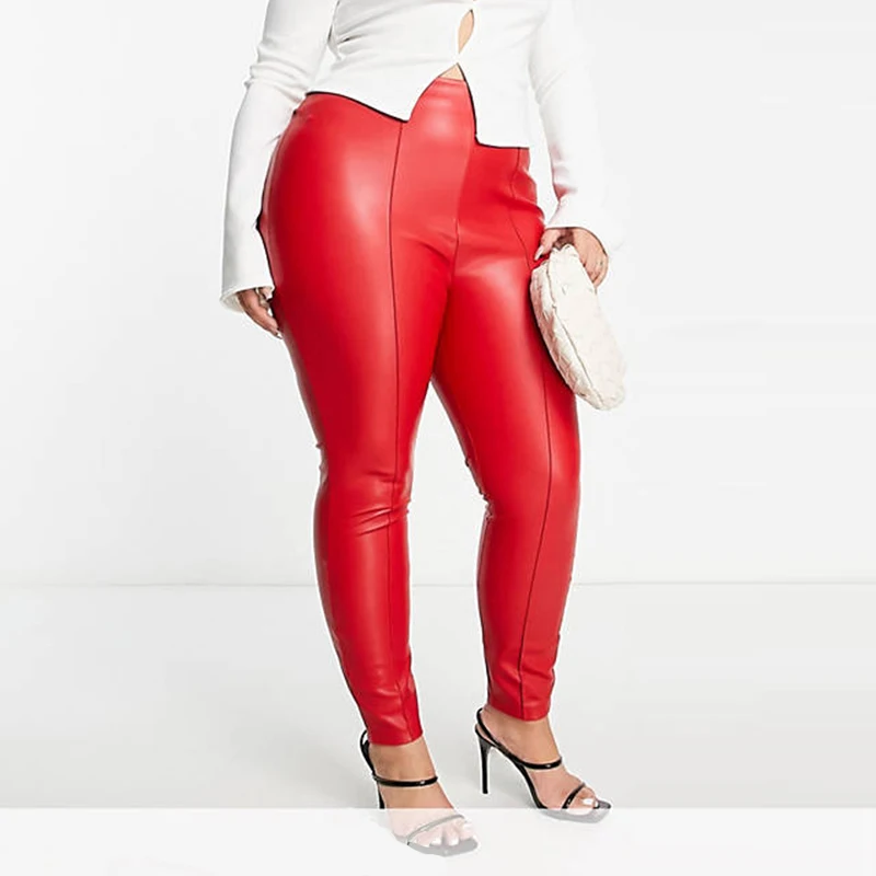 Women Plus Size Mid Waist Leat - огляд і ціна Women'S Fashion Leggings