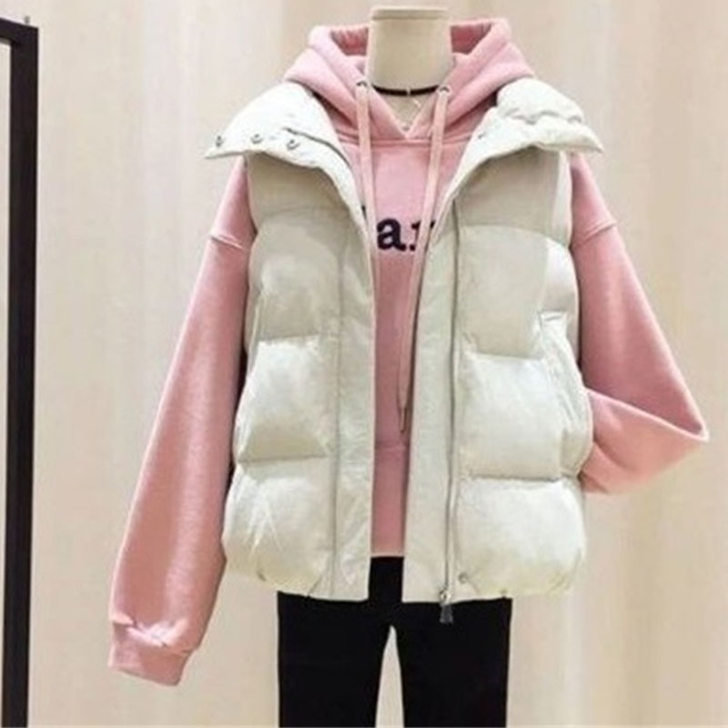 2025 Ladies Short Puffer Waist - огляд і ціна Puffer Vest Fashion Women