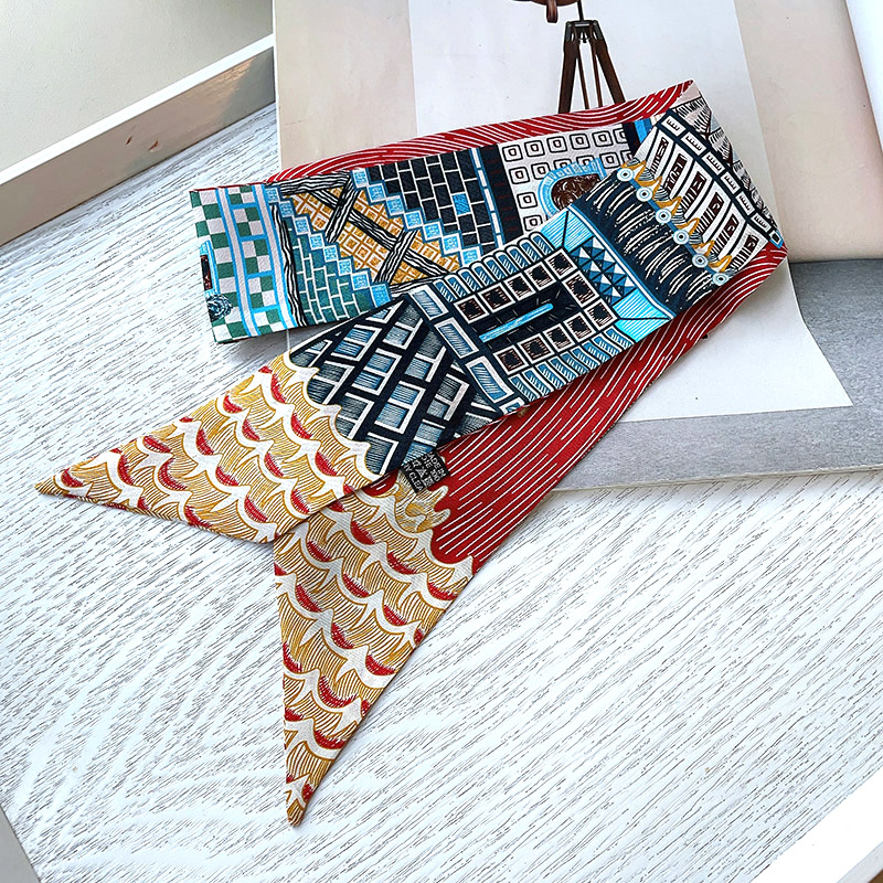 100% Silk Ring Scarf Neckerchi - огляд і ціна Women'S Fashion Layering