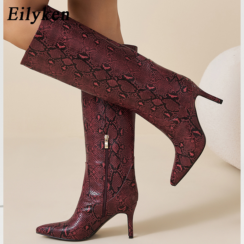 Eilyken Sexy Thin High Heels S - огляд і ціна Women'S Fashion Knee High Boots