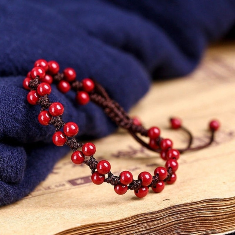 Customized Natural Red Cinnaba - огляд і ціна Women Fashion Jewellery